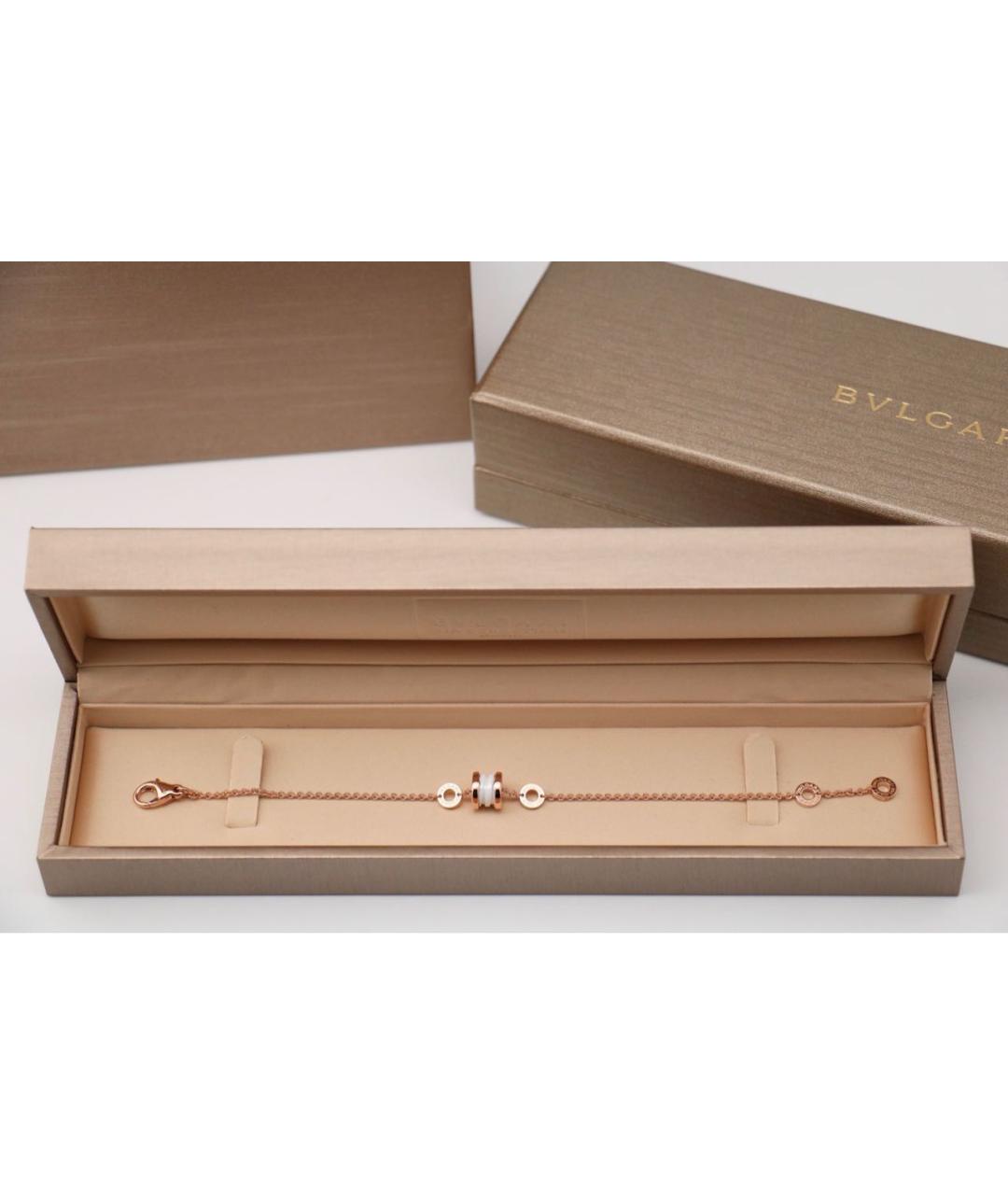 BVLGARI Золотой браслет из розового золота, фото 6