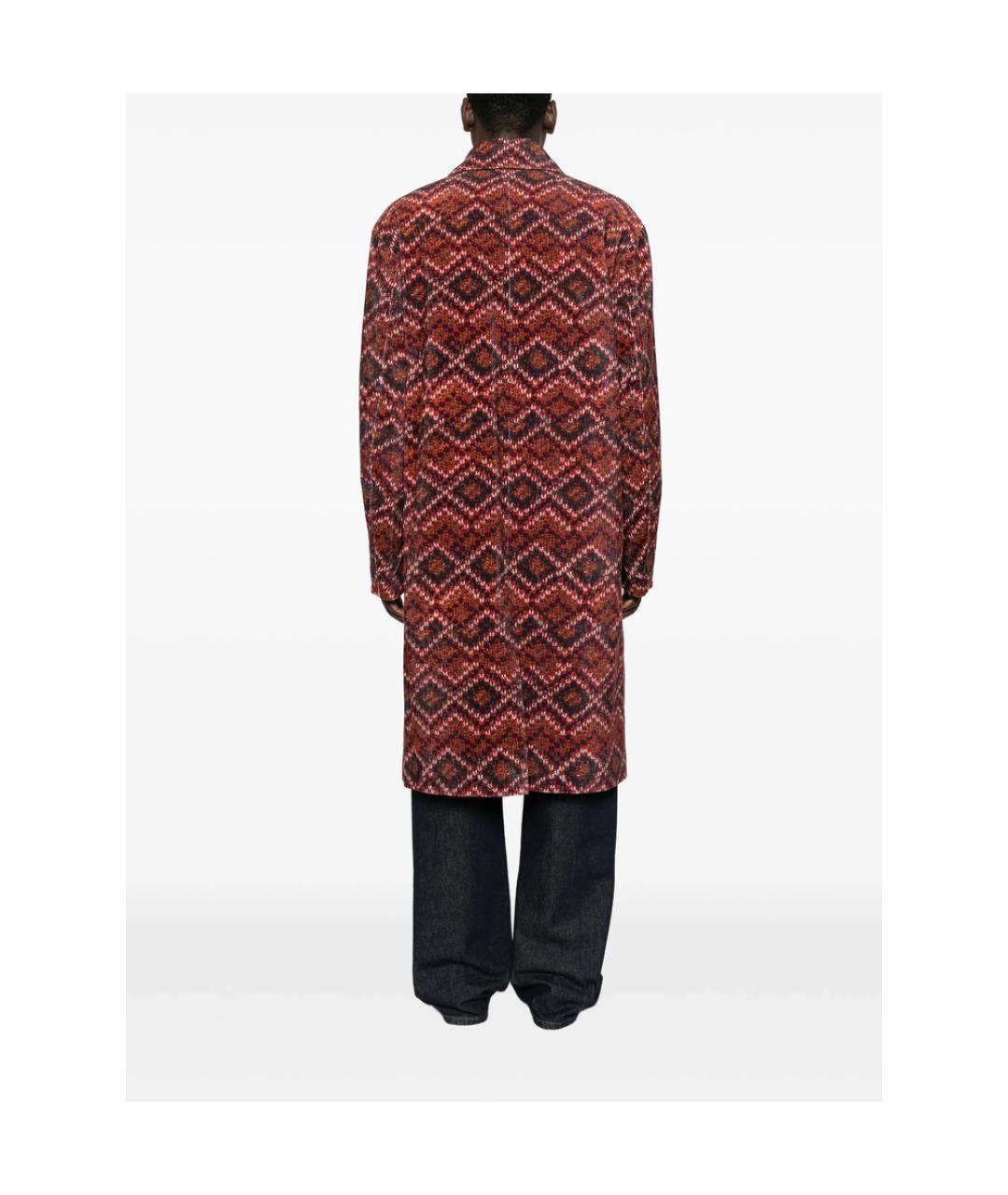 DRIES VAN NOTEN Мульти полиэстеровое пальто, фото 5
