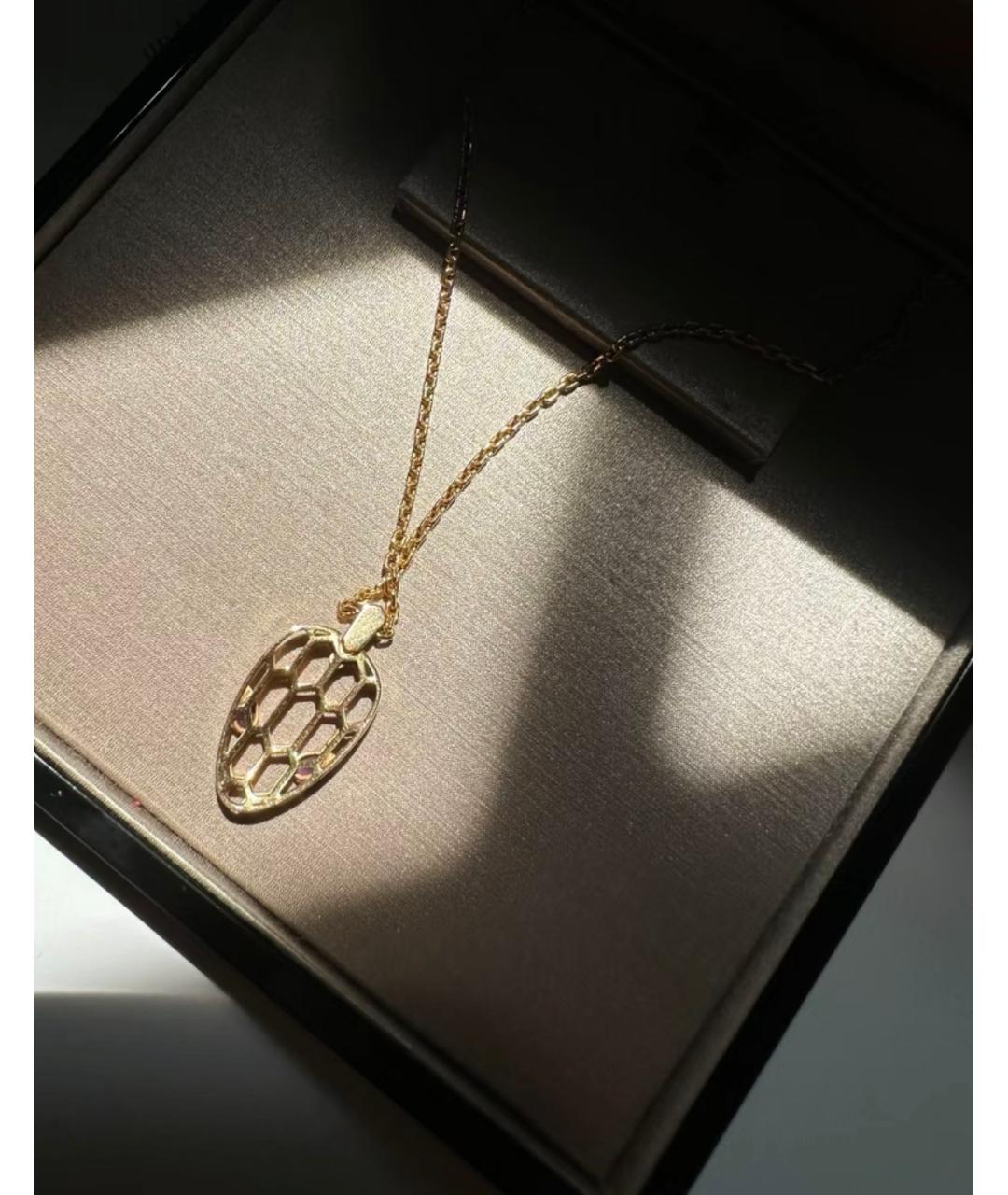BVLGARI Золотое колье из розового золота, фото 4