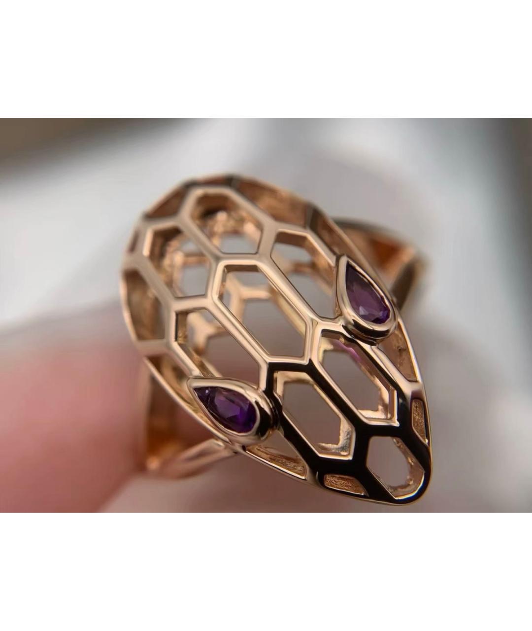 BVLGARI Золотое кольцо из розового золота, фото 4
