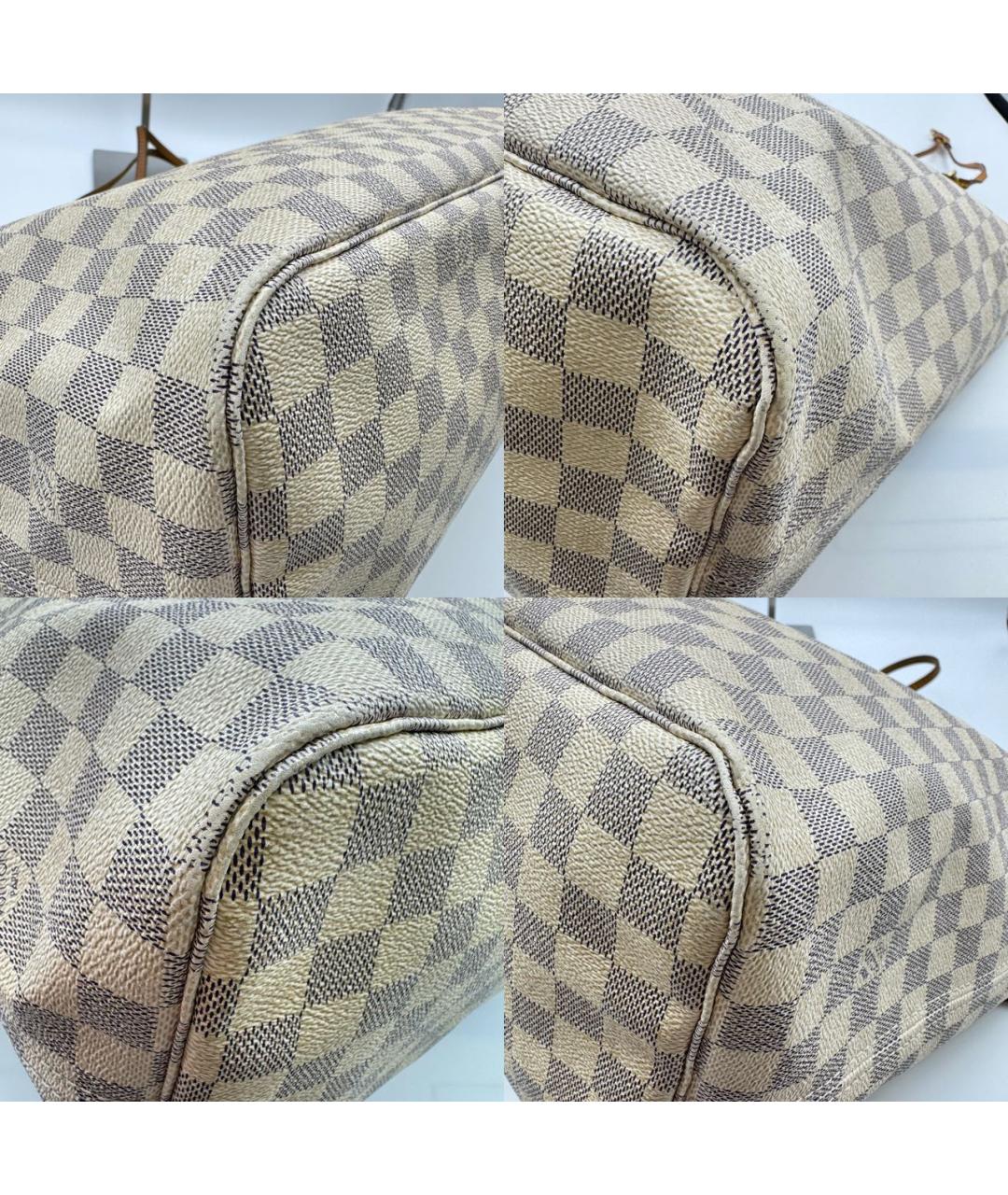 LOUIS VUITTON Бежевая пляжная сумка из канвы, фото 6