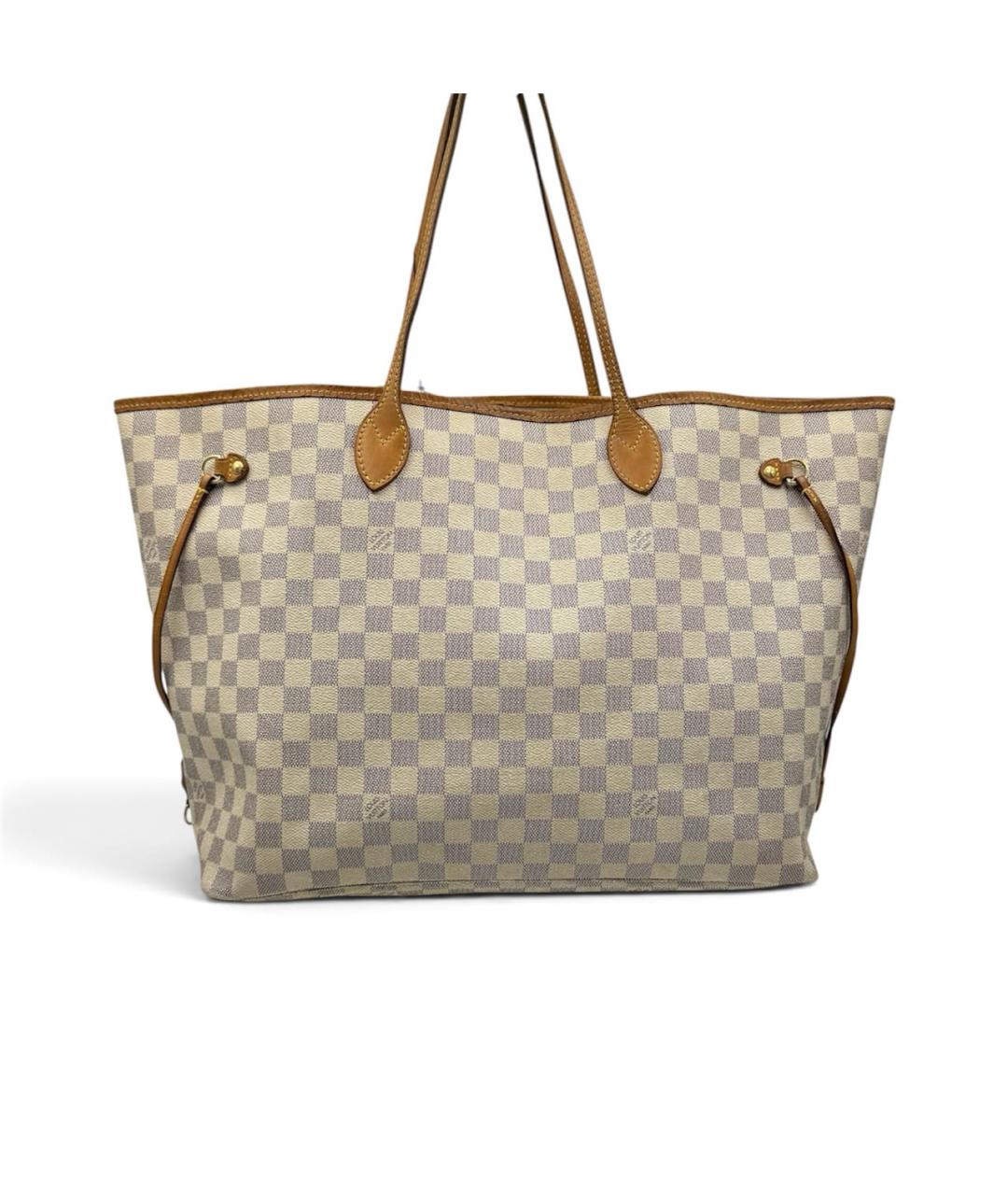 LOUIS VUITTON Бежевая пляжная сумка из канвы, фото 8