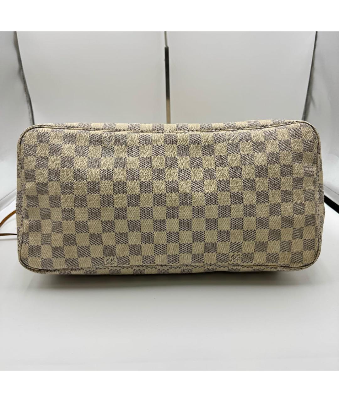LOUIS VUITTON Бежевая пляжная сумка из канвы, фото 3