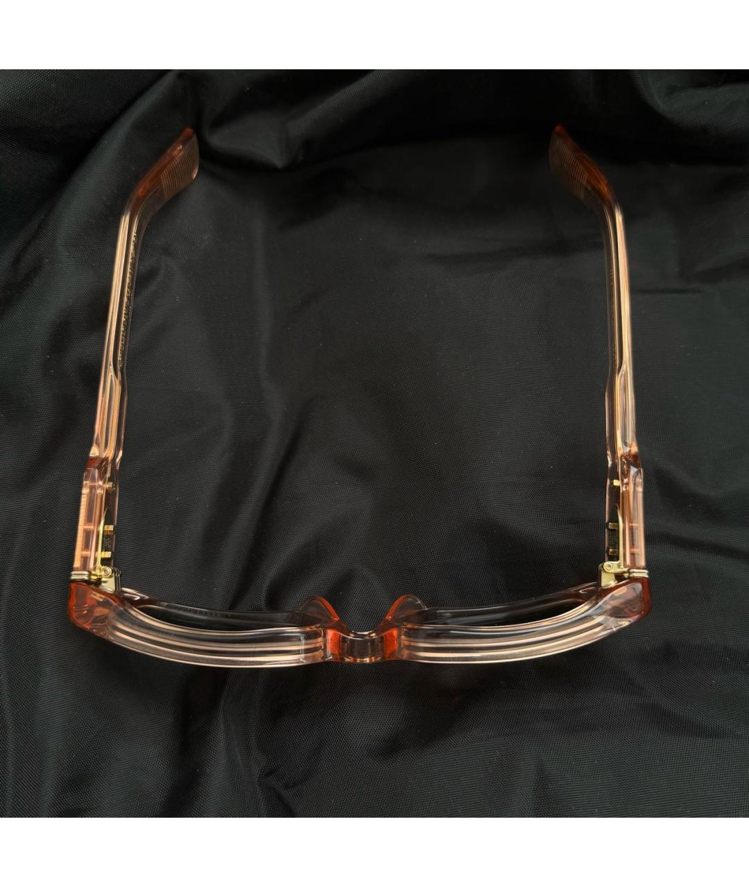 CHROME HEARTS Розовые пластиковые солнцезащитные очки, фото 4