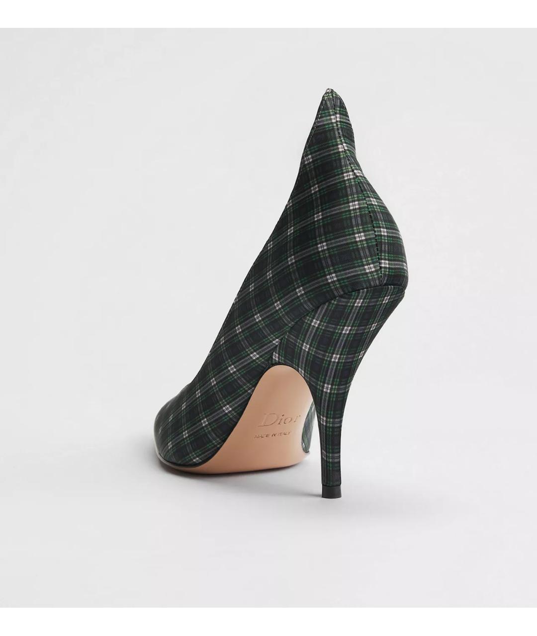 CHRISTIAN DIOR Мульти текстильные туфли, фото 2