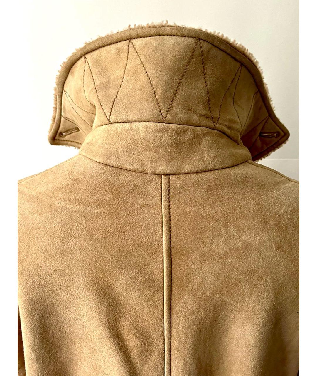 BOTTEGA VENETA Бежевая дубленка, фото 6