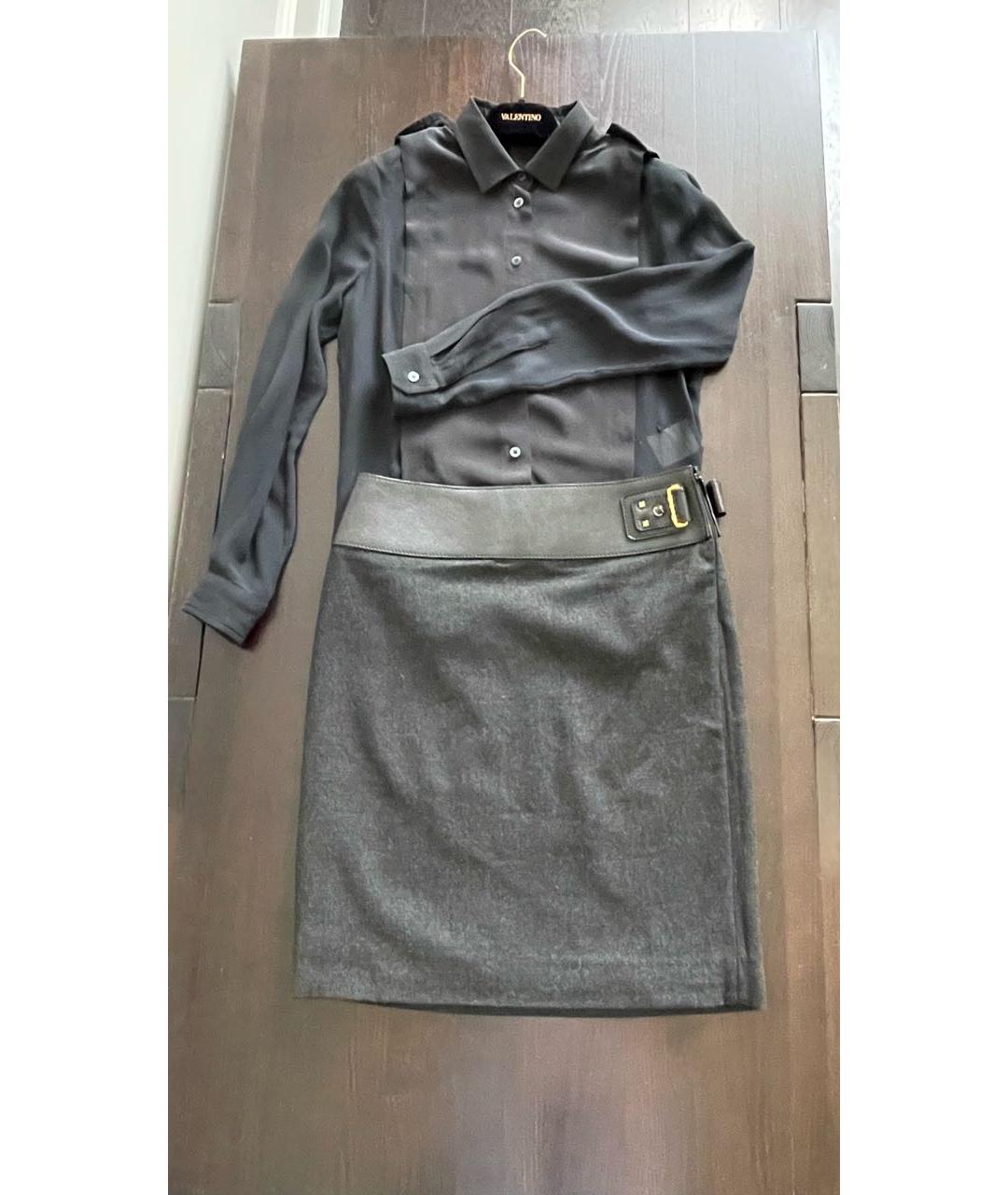 GUCCI Черный костюм с юбками, фото 5