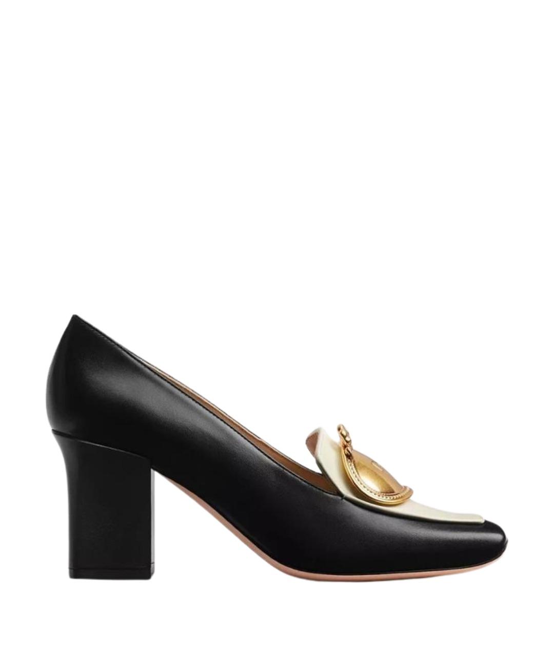 CHRISTIAN DIOR Мульти кожаные туфли, фото 1