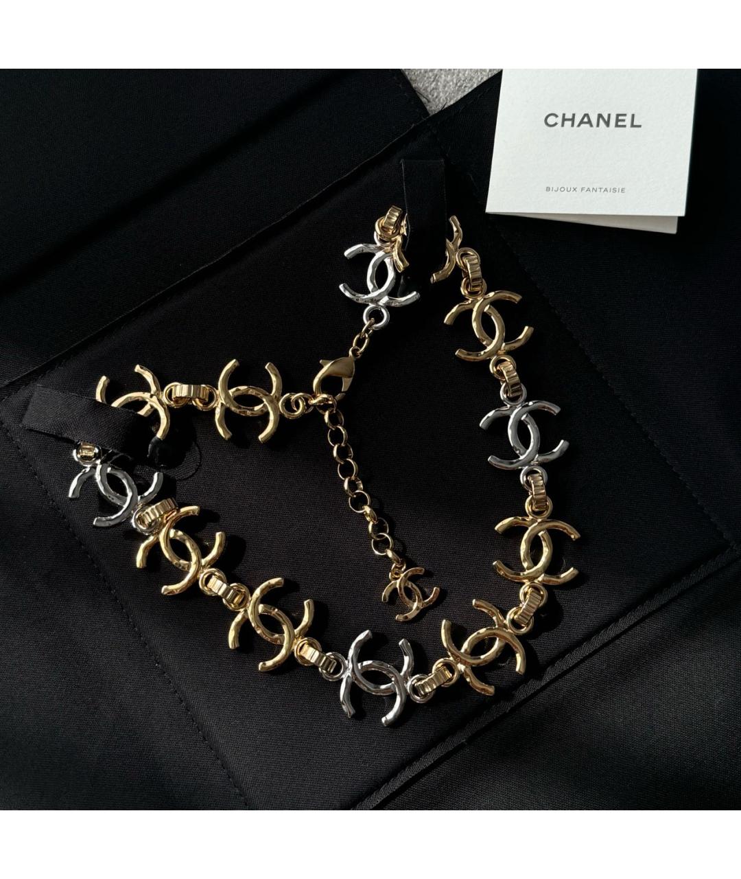 CHANEL Латунный чокер, фото 5
