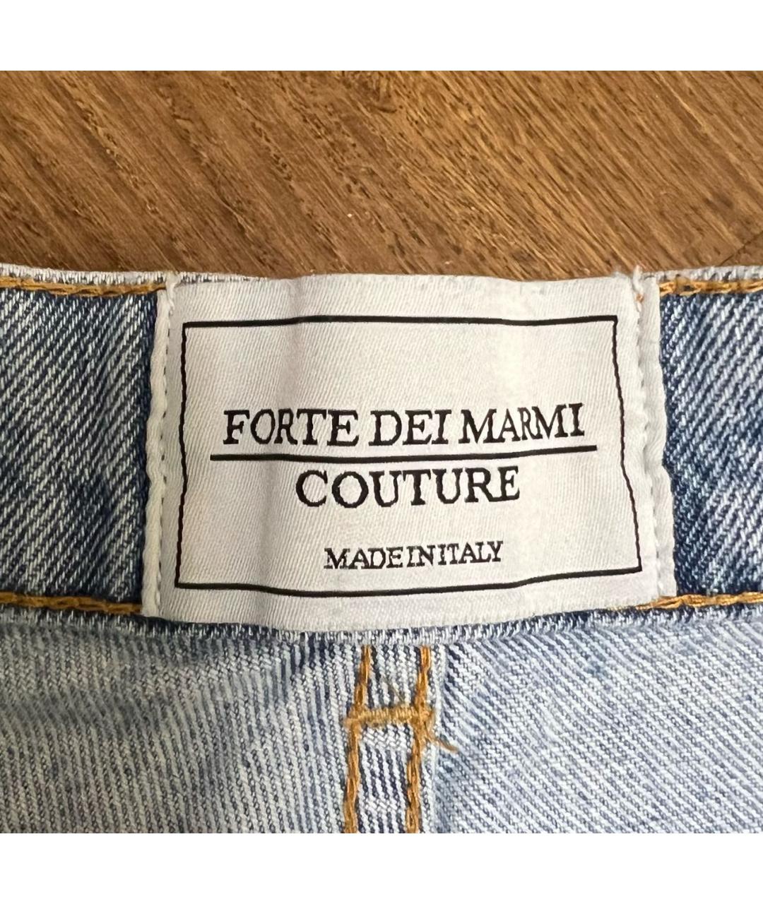 FORTE COUTURE Хлопковые прямые джинсы, фото 3