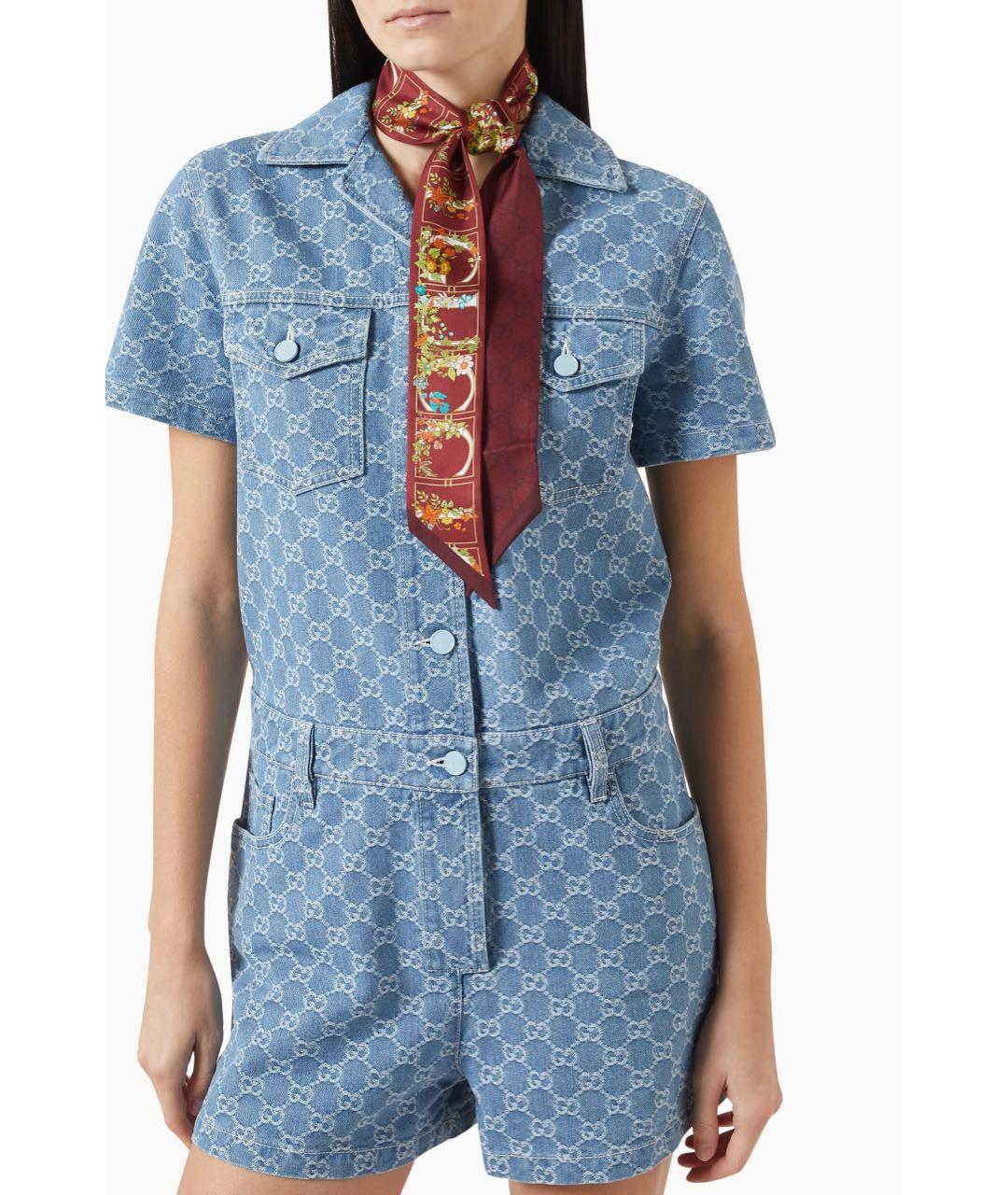 GUCCI Голубой комбинезон, фото 2