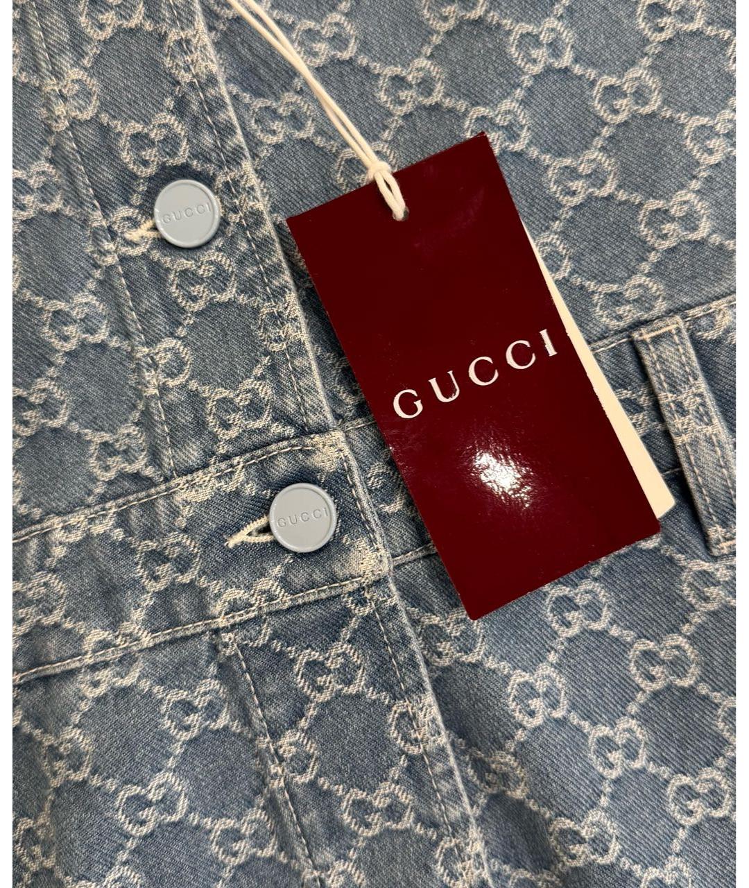 GUCCI Голубой комбинезон, фото 5