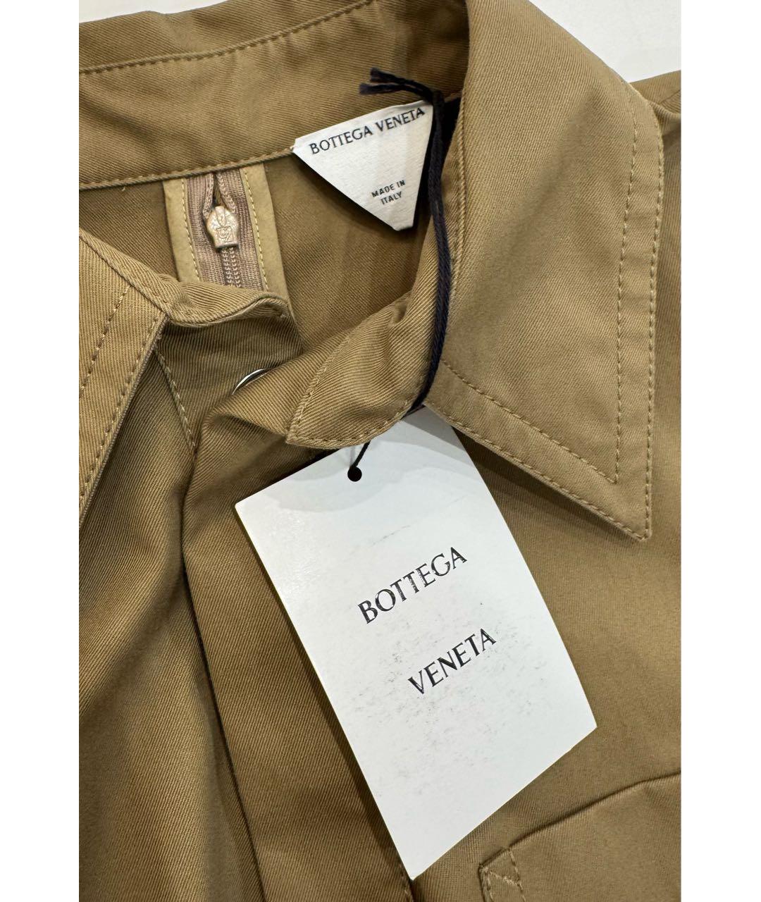 BOTTEGA VENETA Хаки повседневное платье, фото 6