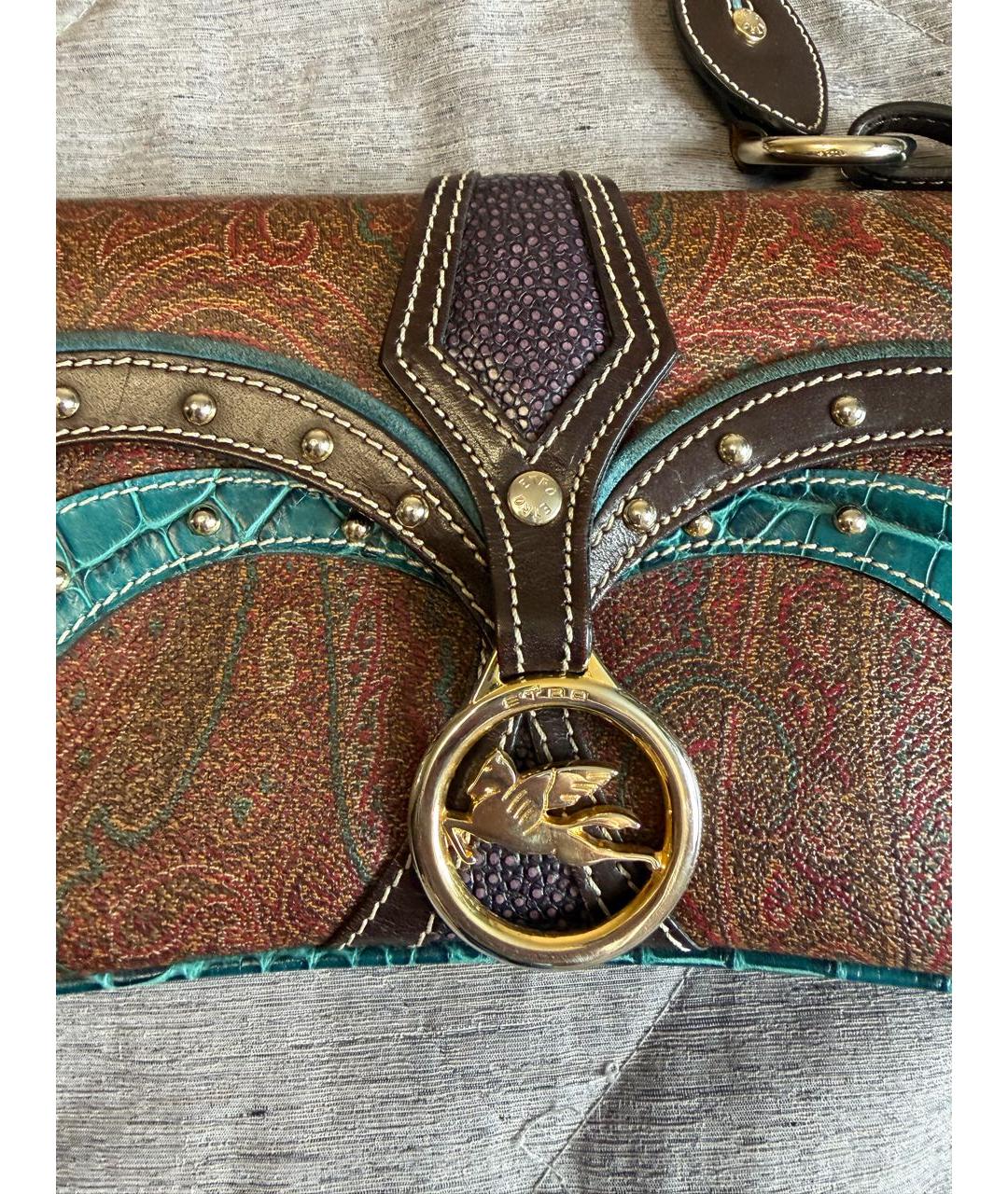 ETRO Мульти кожаная сумка через плечо, фото 2