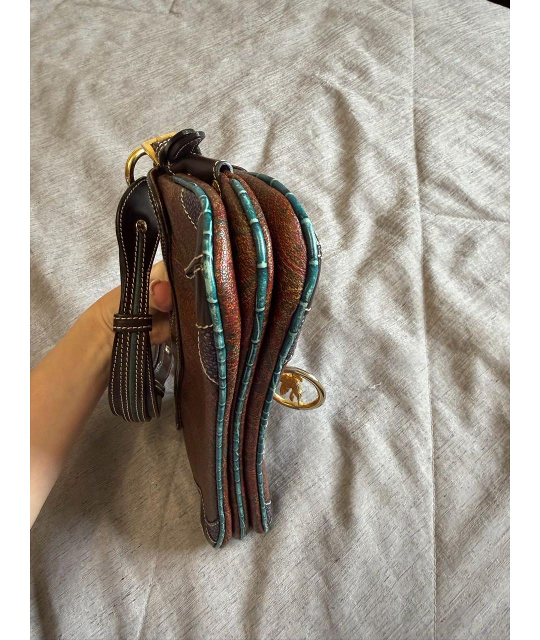 ETRO Мульти кожаная сумка через плечо, фото 7