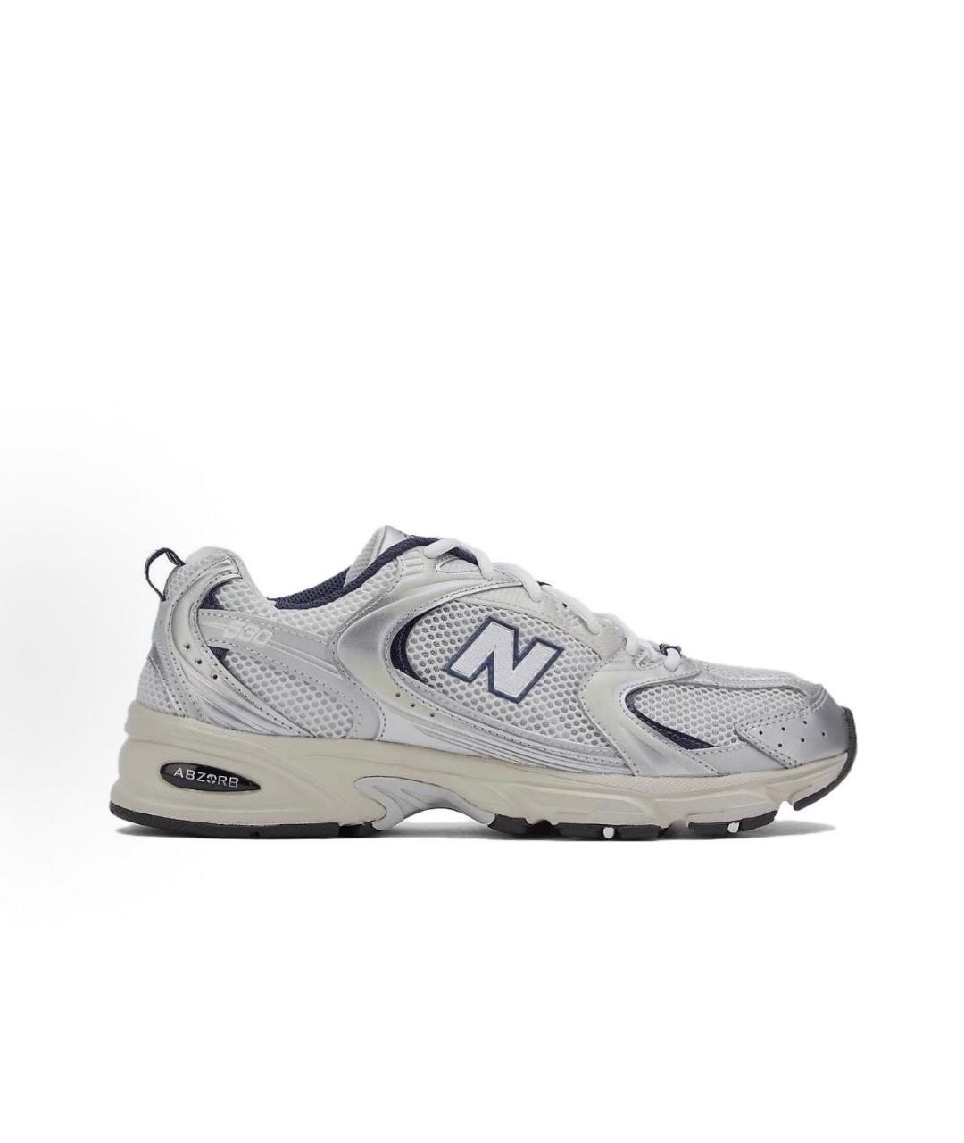 NEW BALANCE Серые синтетические кроссовки, фото 3