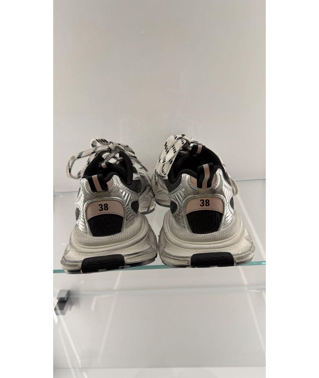BALENCIAGA Серые текстильные кеды, фото 2
