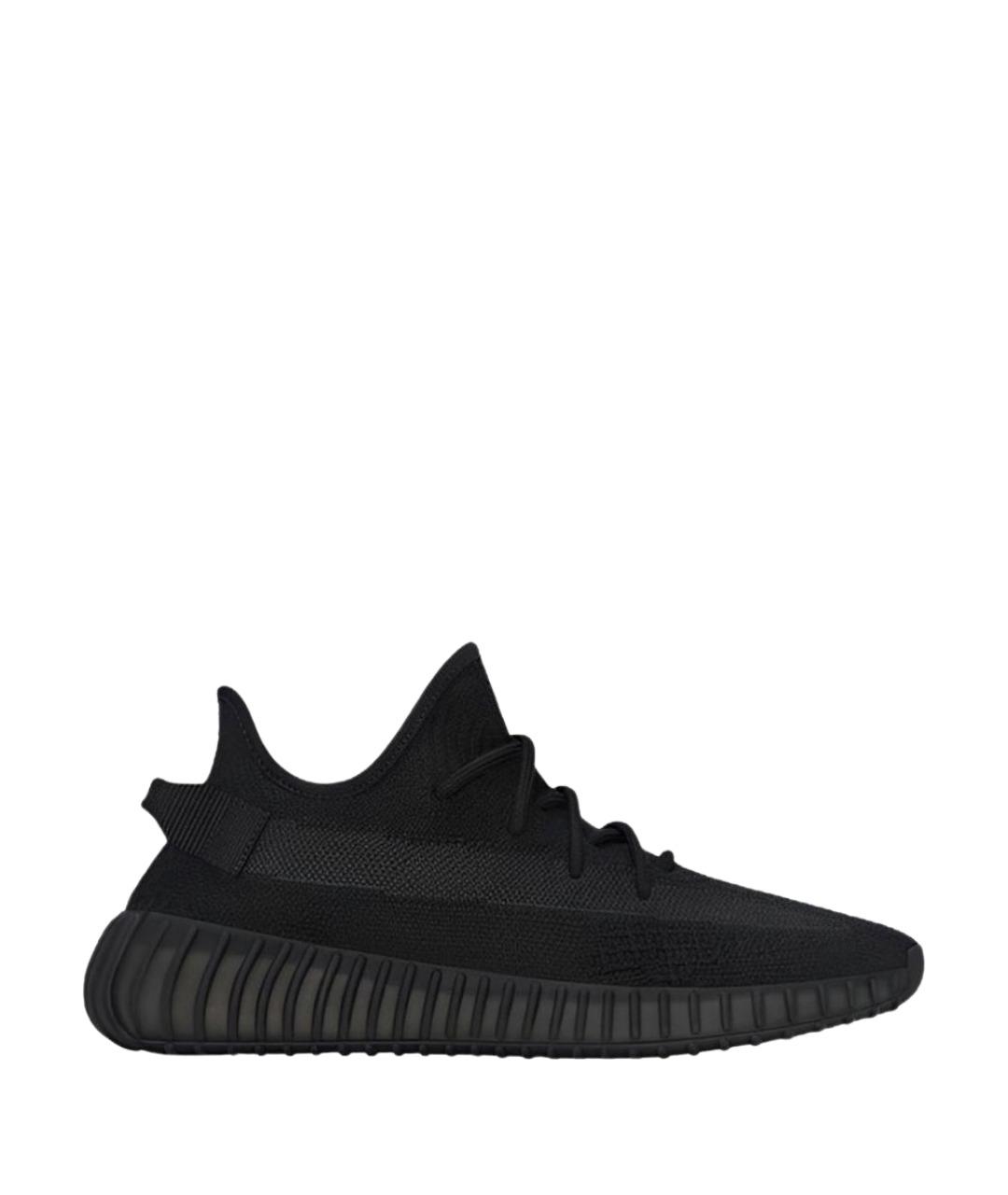ADIDAS YEEZY Черные текстильные кроссовки, фото 1