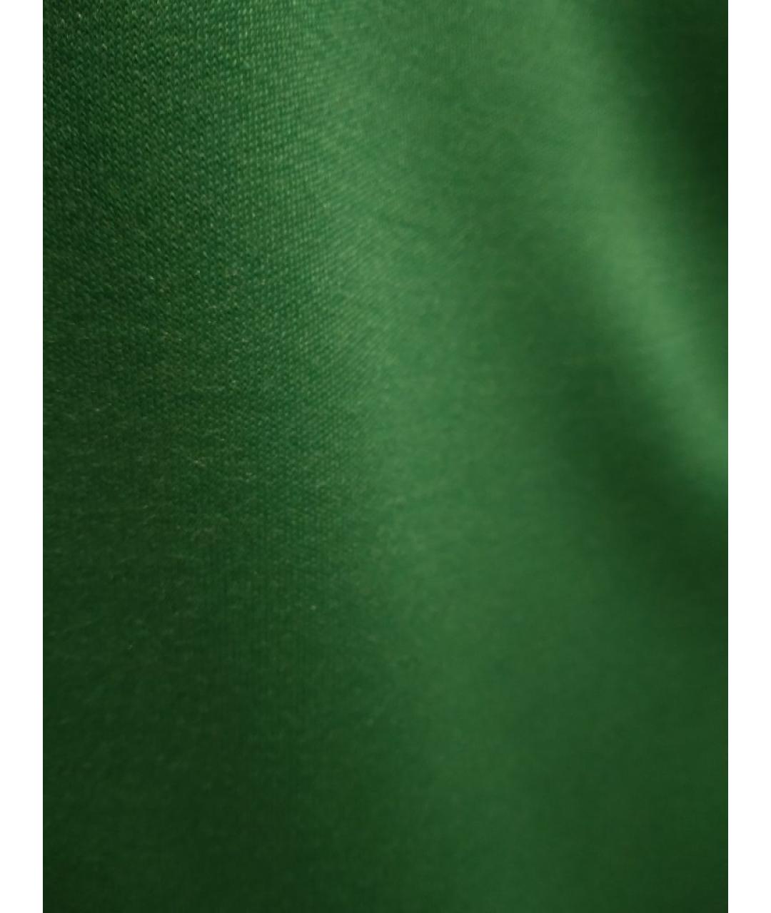 RALPH LAUREN Зеленое шелковое коктейльное платье, фото 3
