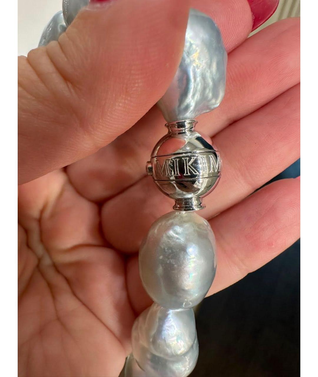 Mikimoto Белое жемчужное колье, фото 5