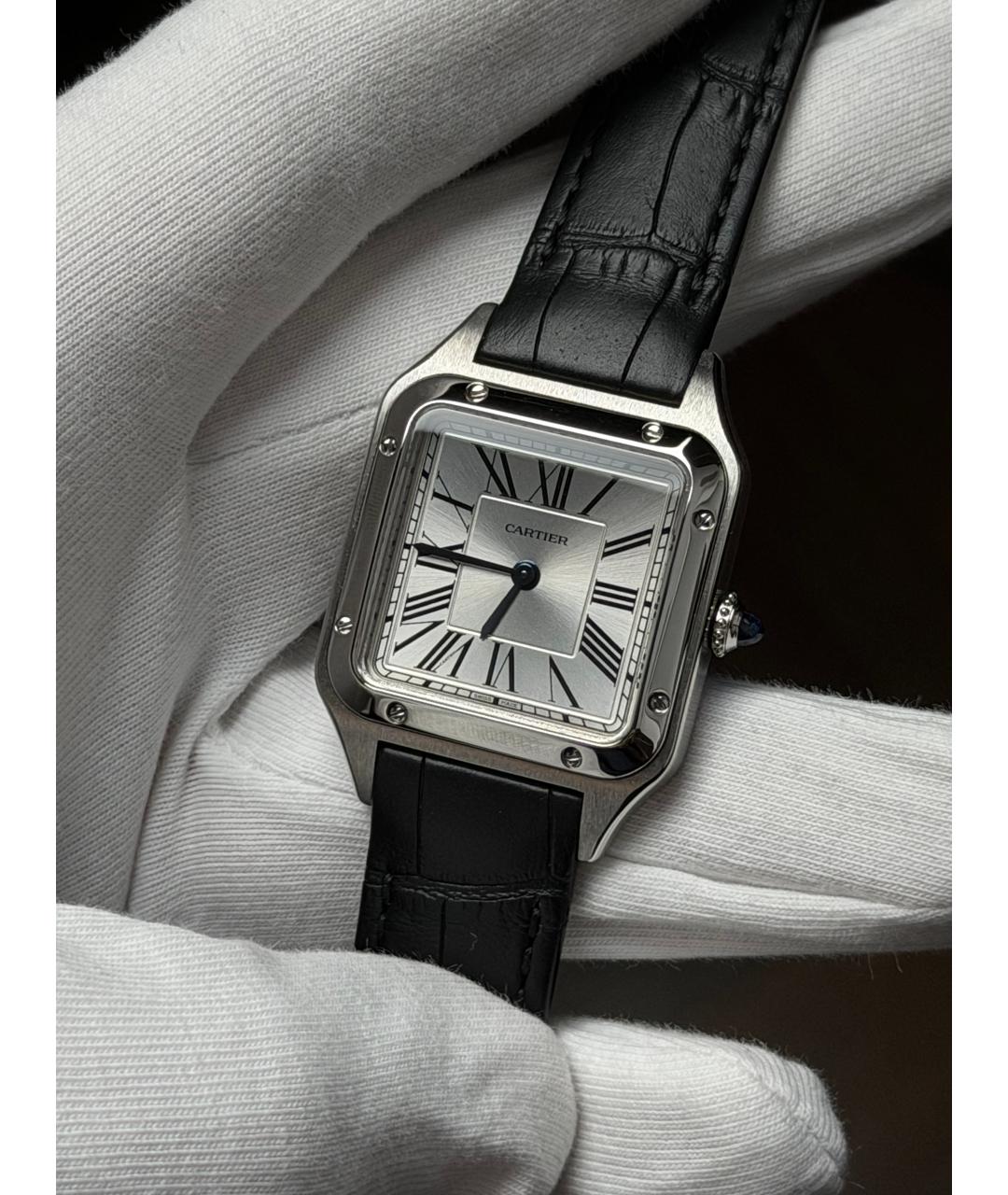 CARTIER Серебряные часы, фото 3