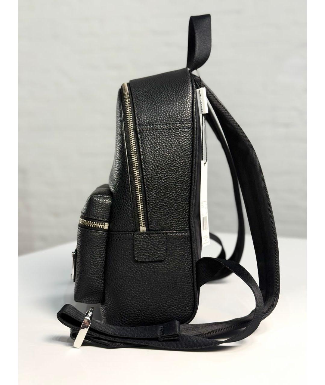 MARC JACOBS Черный кожаный рюкзак, фото 3