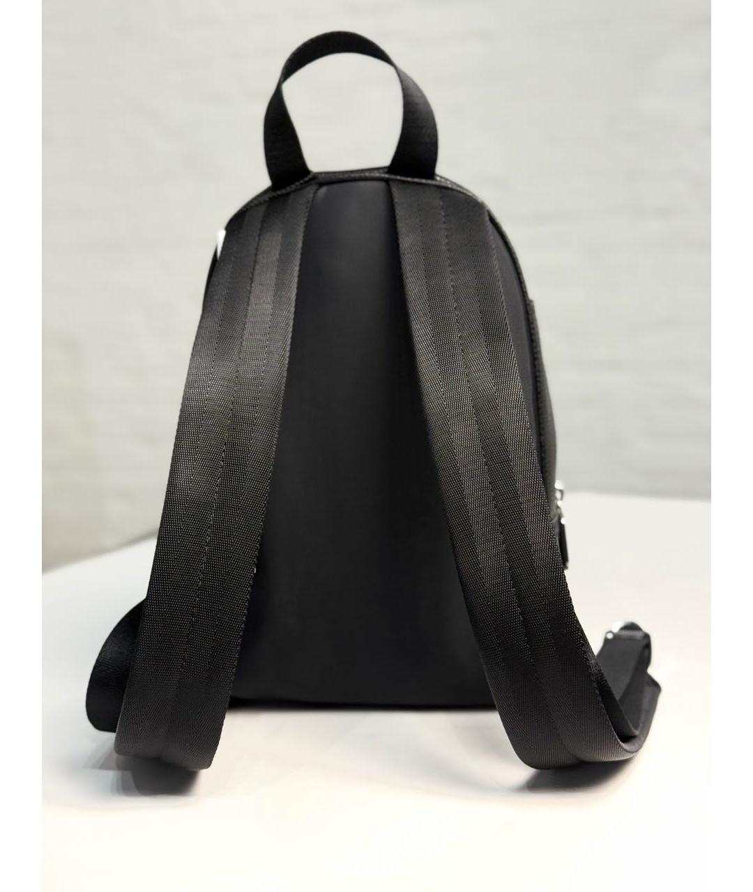 MARC JACOBS Черный кожаный рюкзак, фото 4