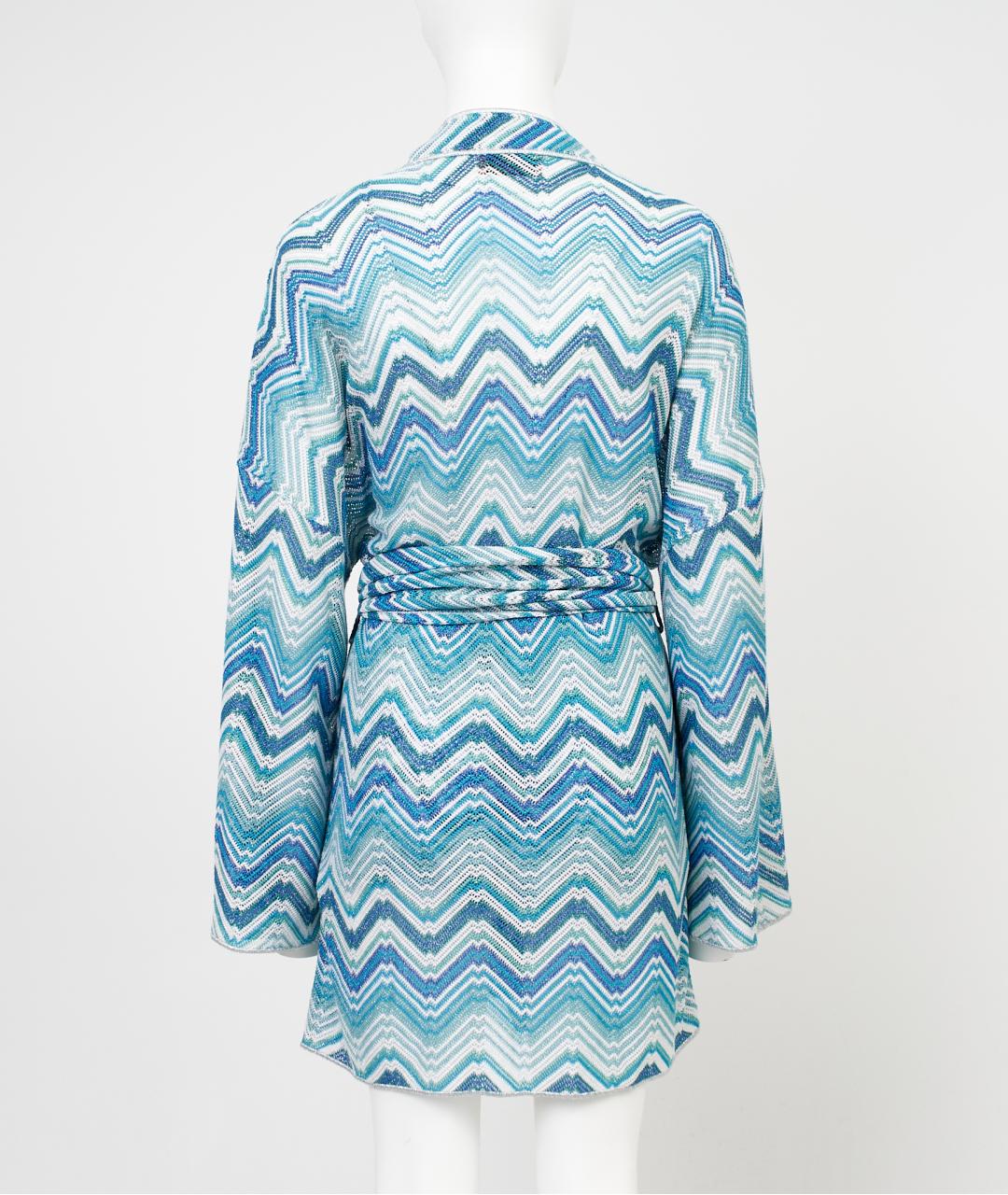 MISSONI Голубой вискозный костюм с брюками, фото 2