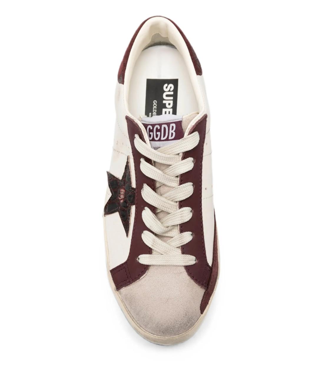 GOLDEN GOOSE Мульти кожаные кеды, фото 2