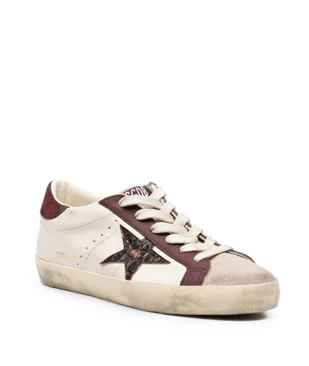 GOLDEN GOOSE Мульти кожаные кеды, фото 4