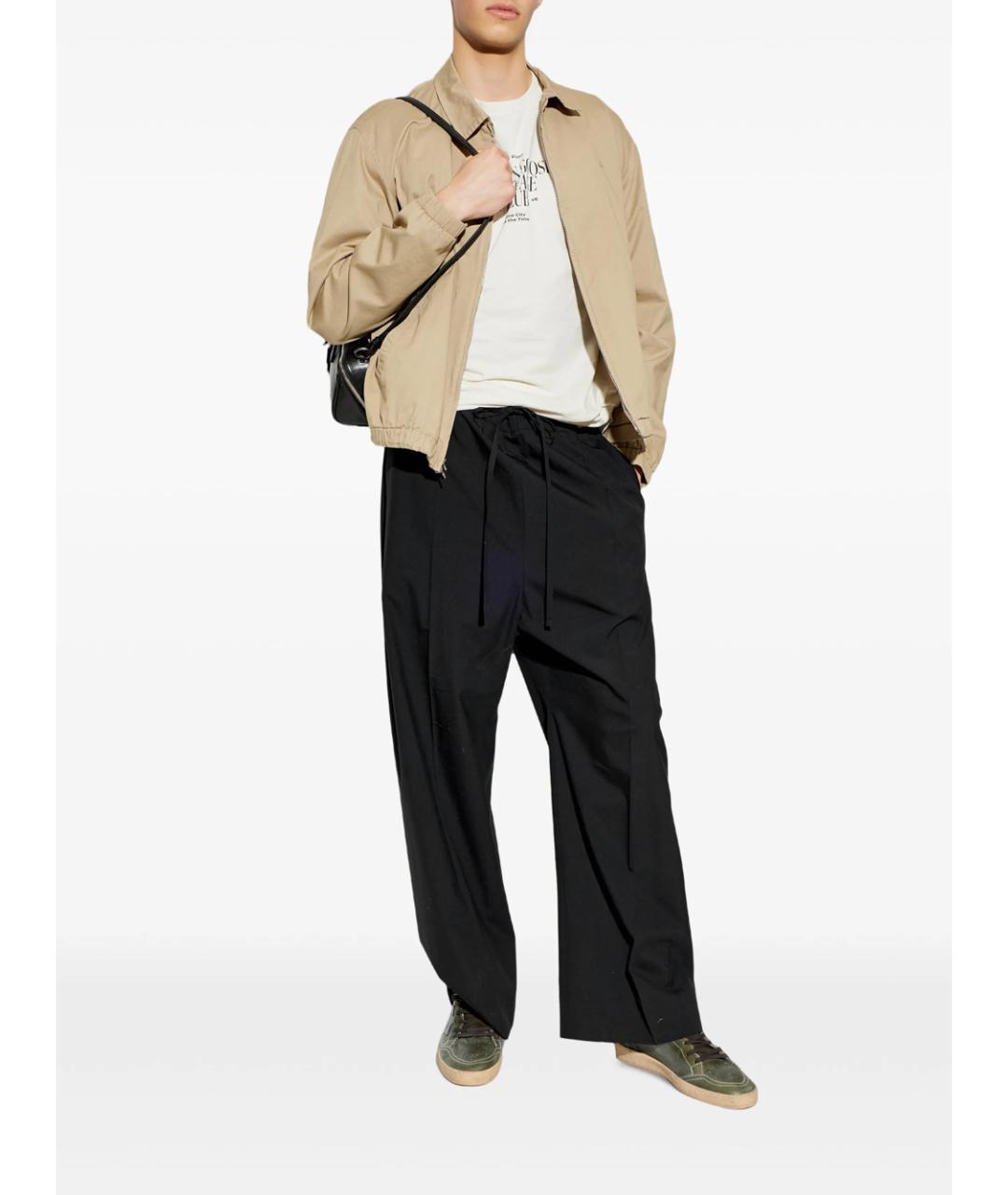 GOLDEN GOOSE Зеленые кожаные низкие кроссовки / кеды, фото 3