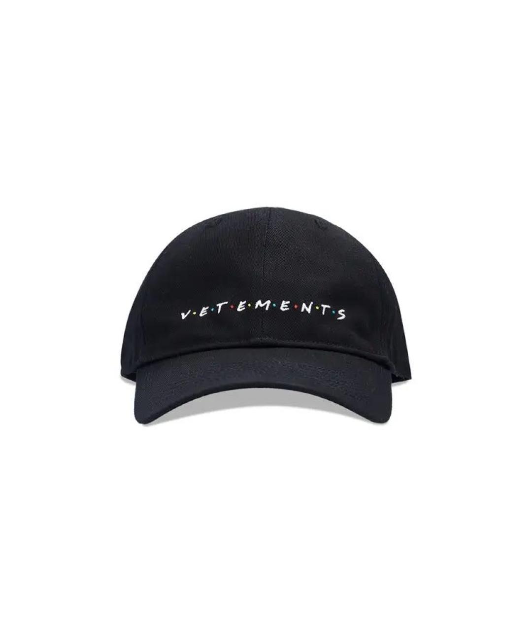 VETEMENTS Темно-синяя хлопковая кепка/бейсболка, фото 9