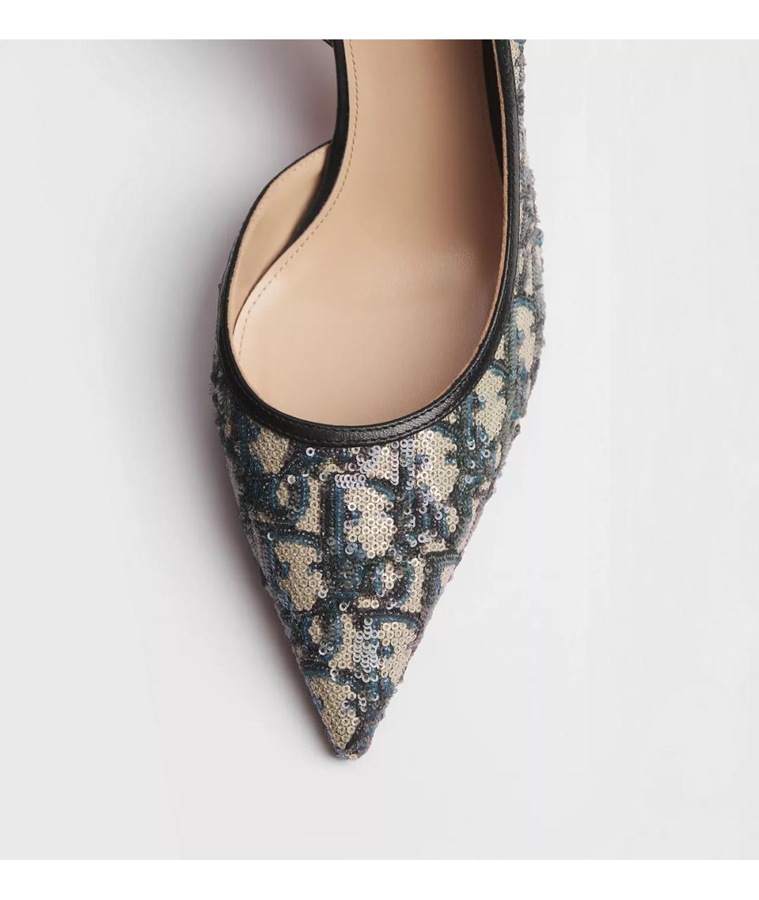 CHRISTIAN DIOR Темно-синие туфли, фото 4
