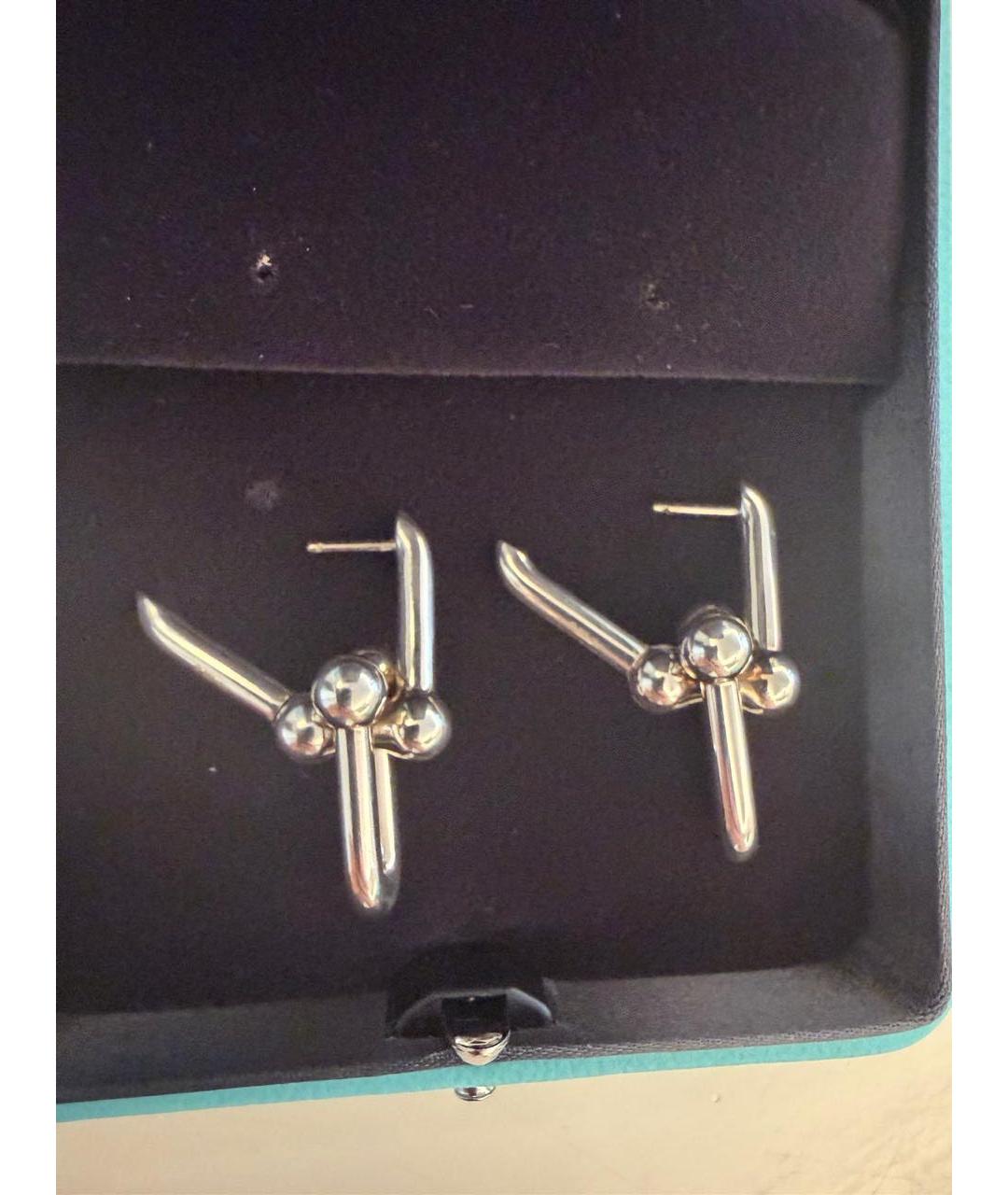 TIFFANY&CO Серебряные серебряные серьги, фото 8
