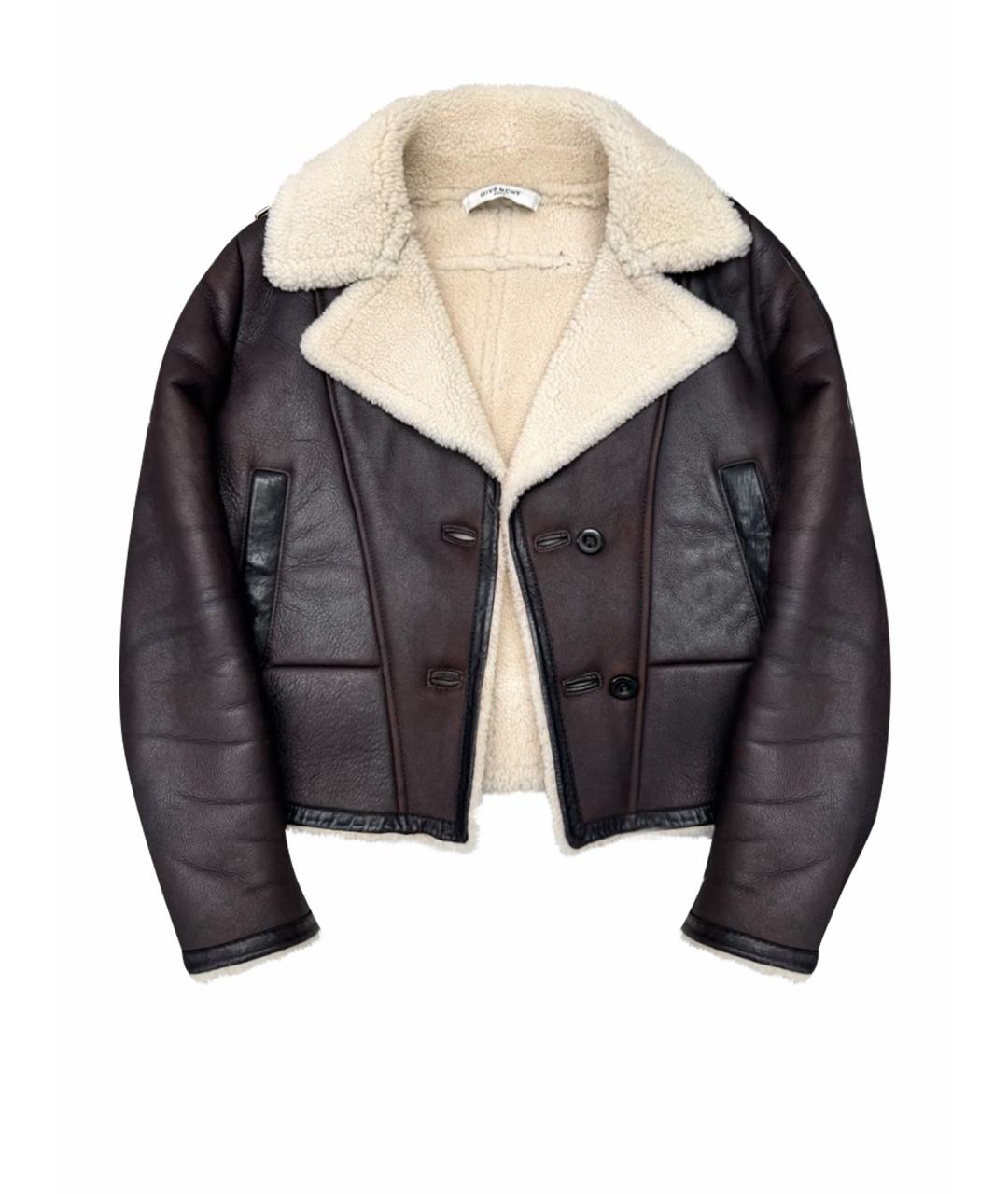 GIVENCHY Коричневая замшевая дубленка, фото 1