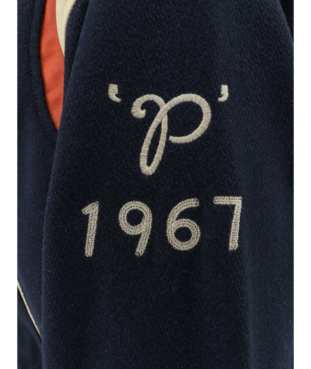 POLO RALPH LAUREN Темно-синяя шерстяная куртка, фото 3