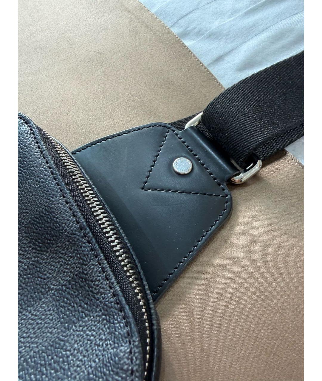 LOUIS VUITTON Серая поясная сумка, фото 5