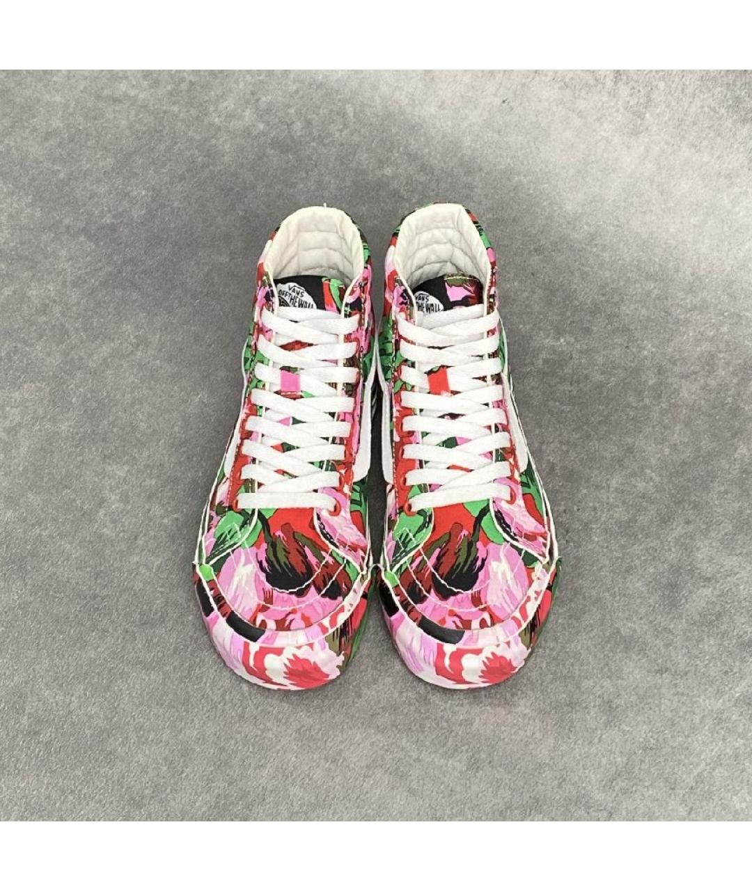 KENZO Мульти текстильные кеды, фото 2