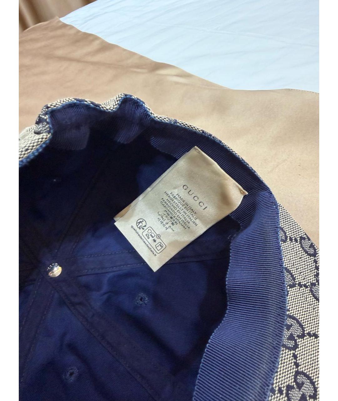 GUCCI Золотая кепка/бейсболка, фото 5