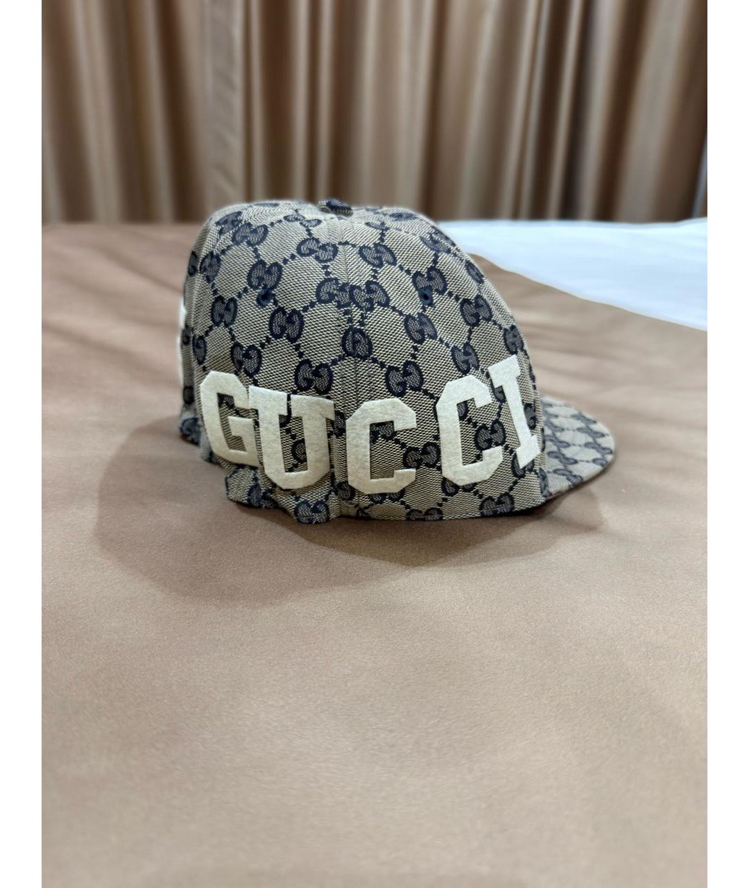 GUCCI Золотая кепка/бейсболка, фото 4