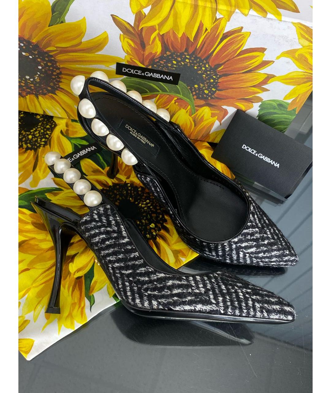 DOLCE&GABBANA Кожаные туфли, фото 5