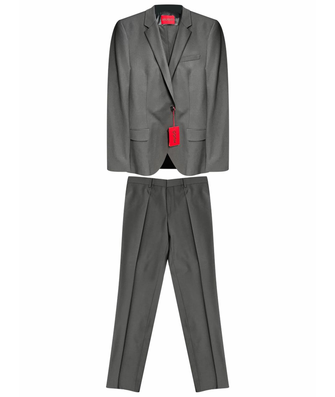 HUGO BOSS Черный классический костюм, фото 1