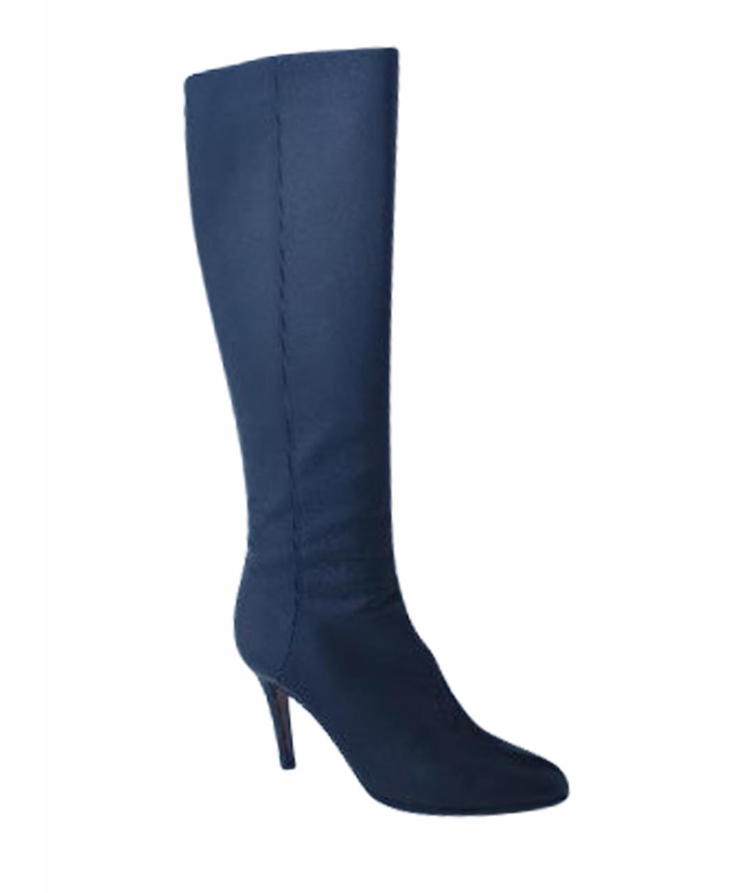 JIMMY CHOO Черные кожаные сапоги, фото 1