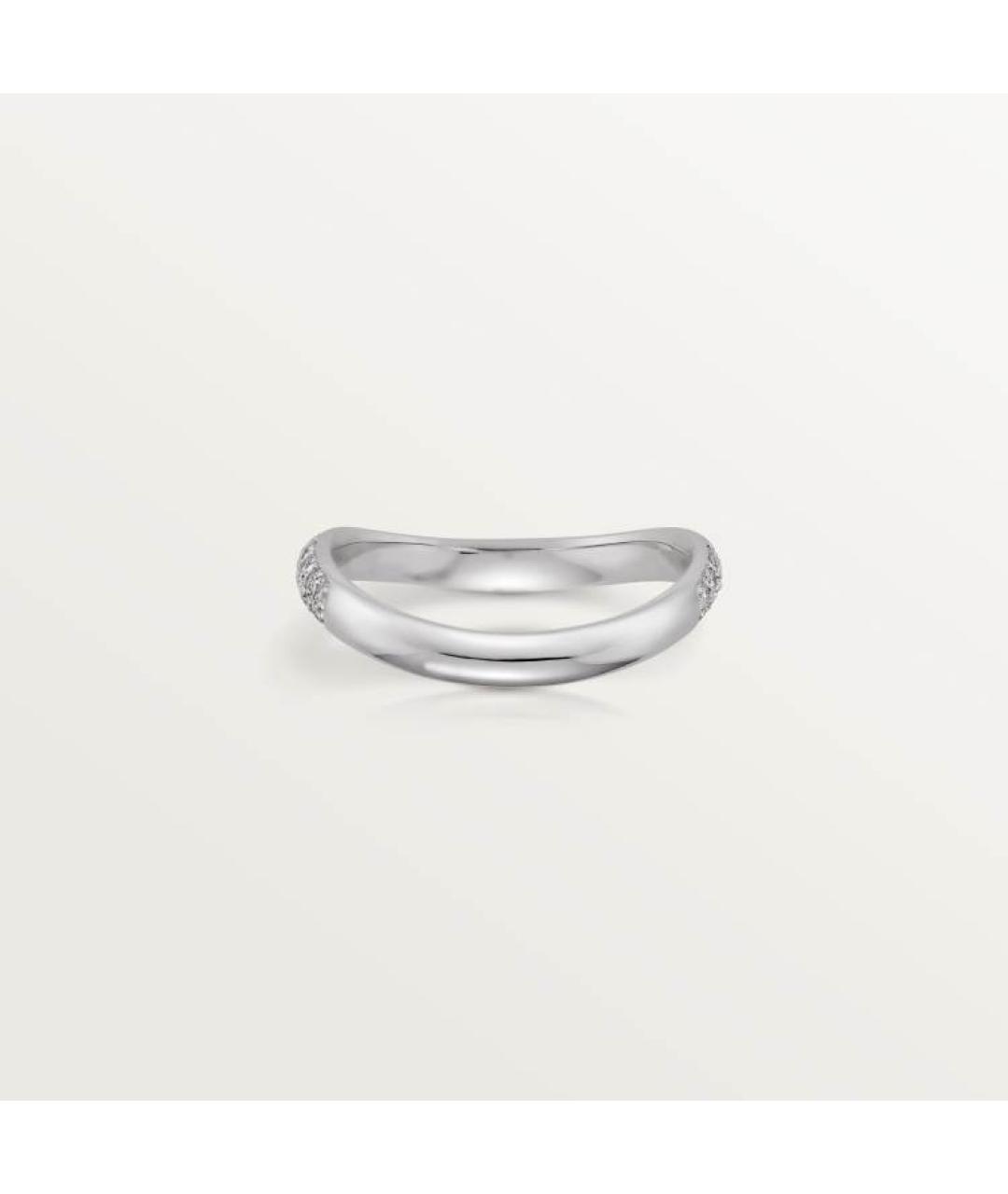 CARTIER Серебряное платиновое кольцо, фото 2