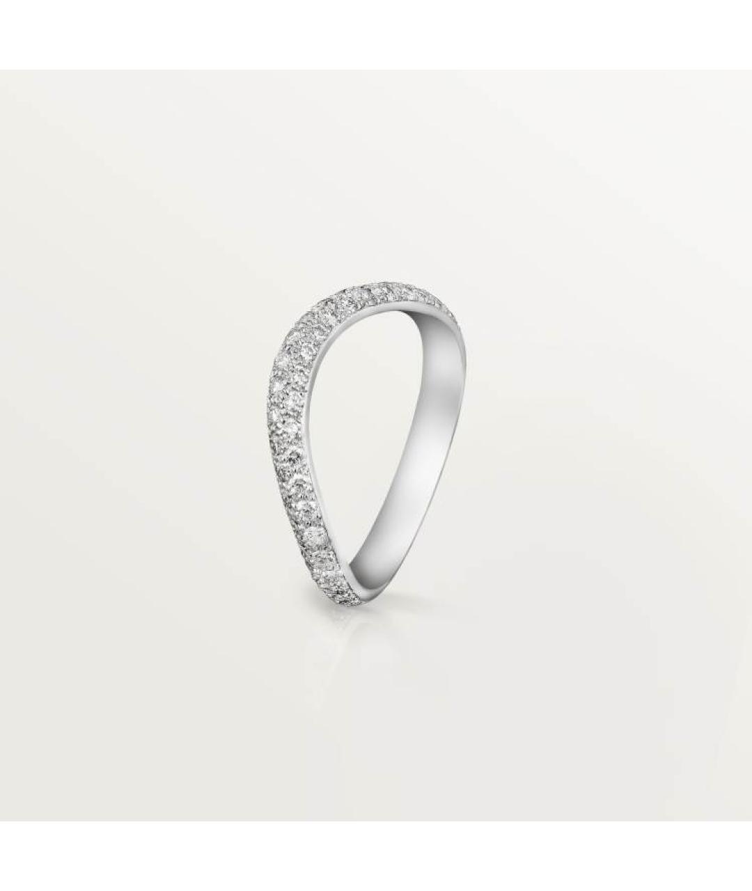 CARTIER Серебряное платиновое кольцо, фото 3