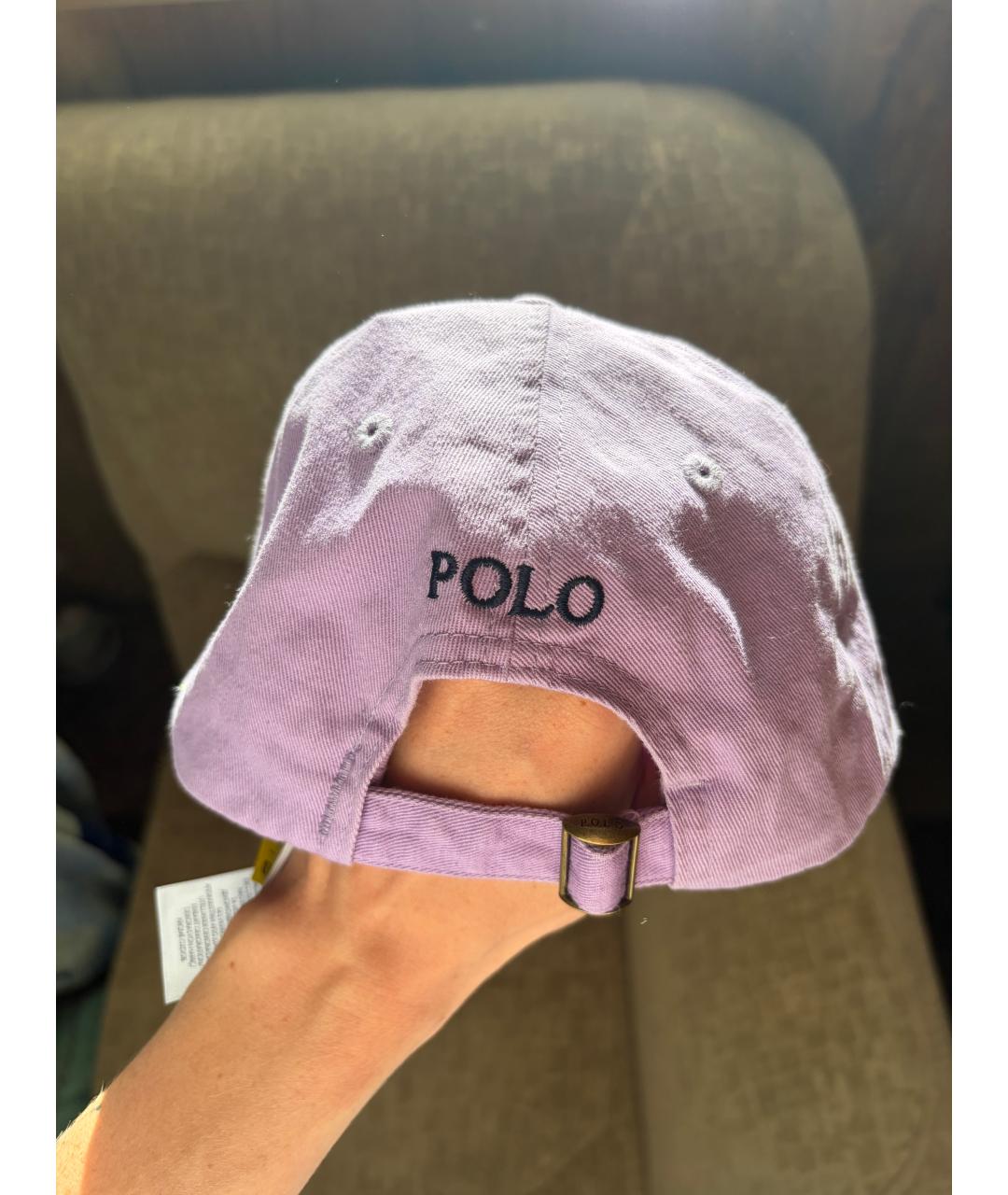 POLO RALPH LAUREN Фиолетовая кепка, фото 4