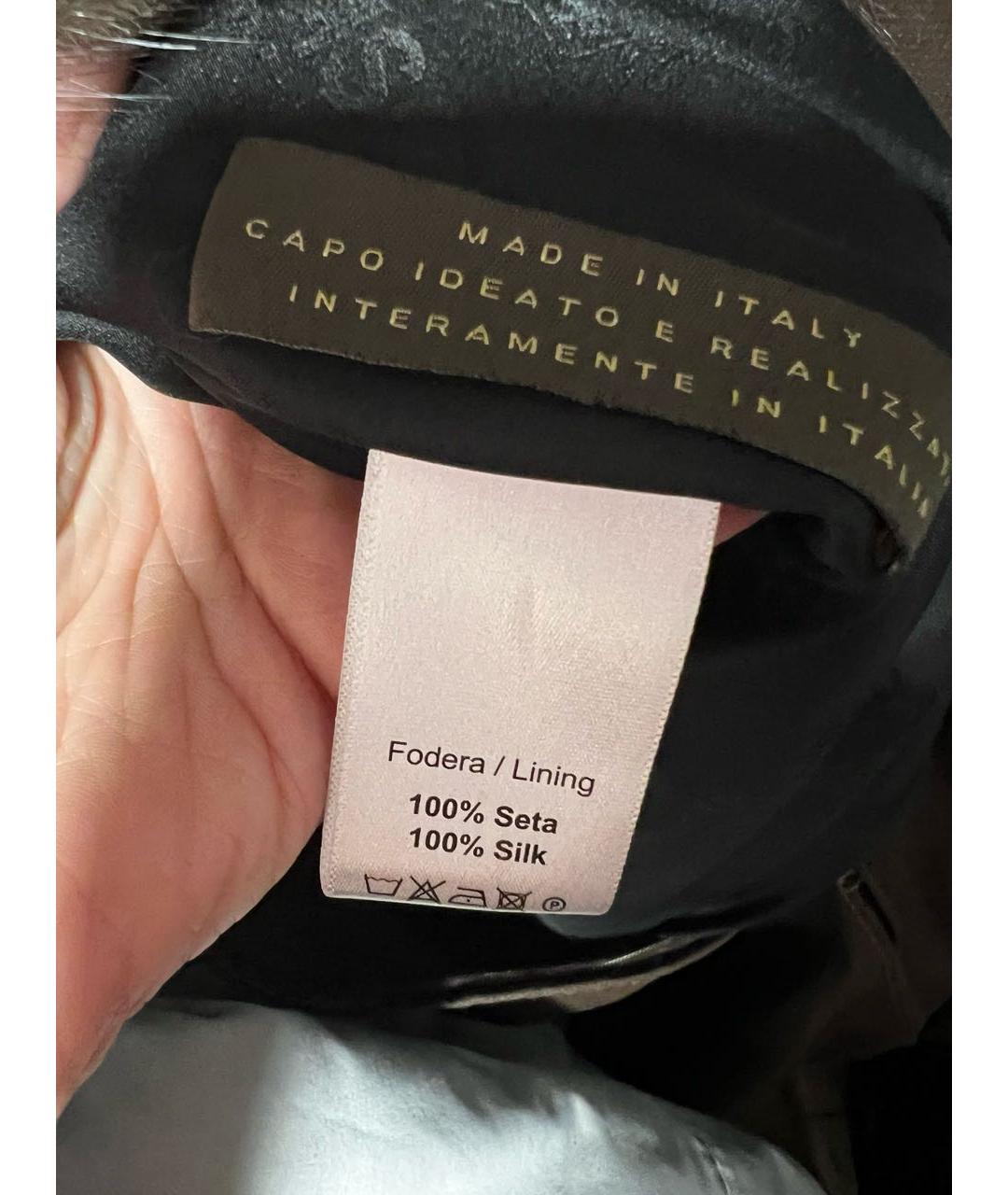 BRASCHI Коричневая меховая шуба, фото 4