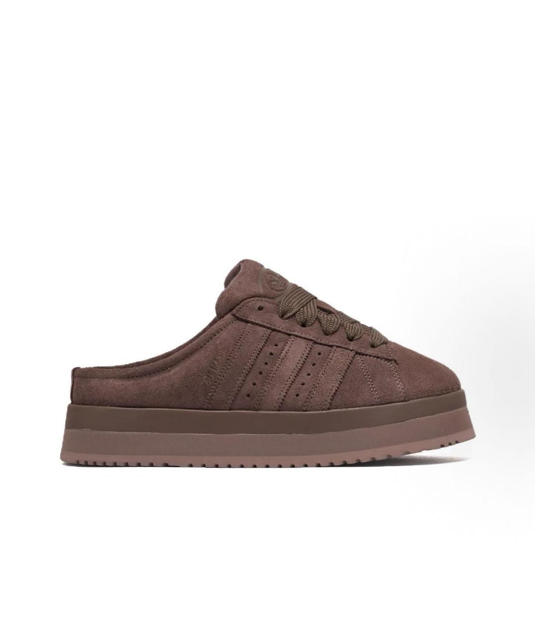 ADIDAS Коричневые замшевые низкие кроссовки / кеды, фото 6