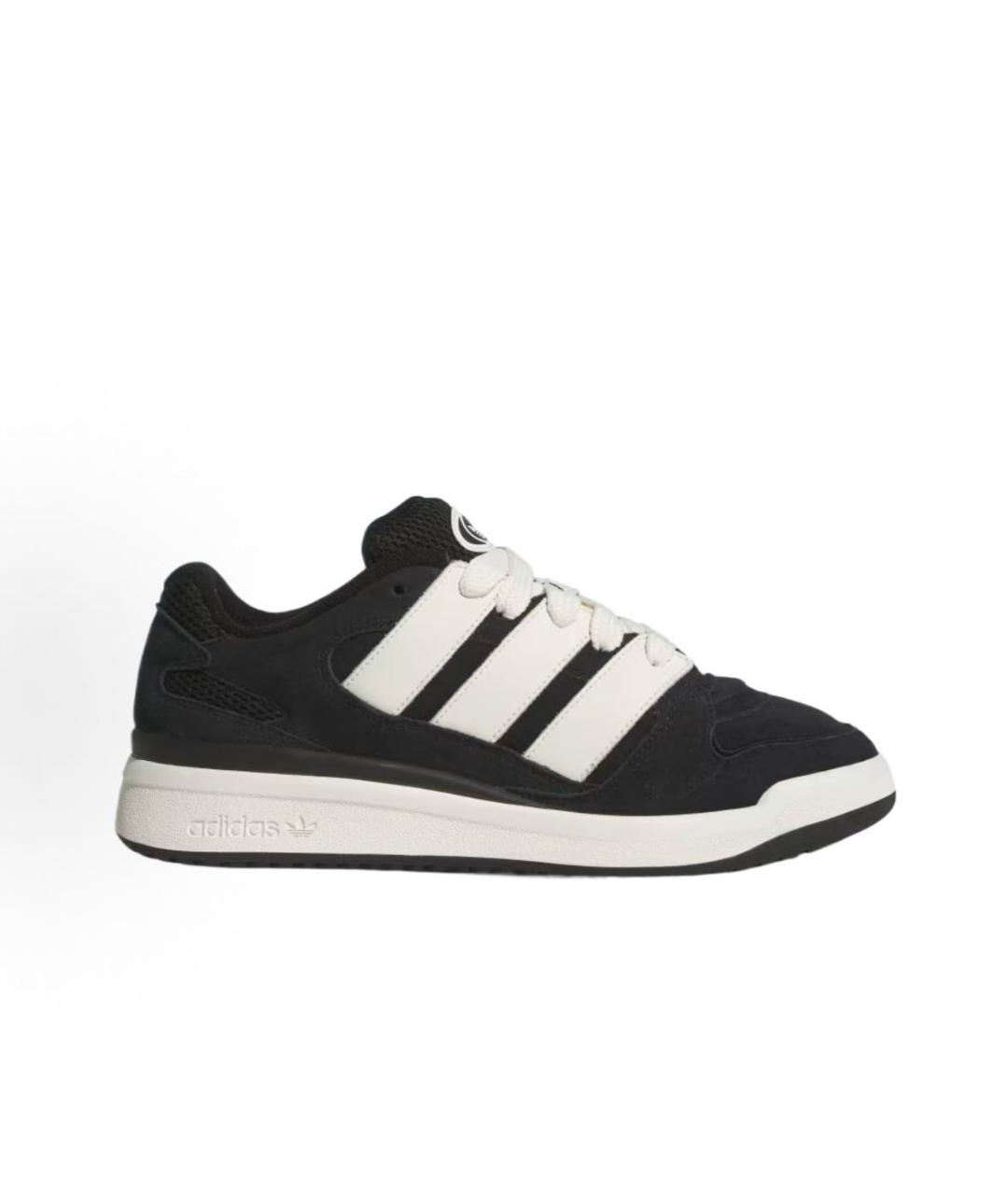 ADIDAS Черные замшевые низкие кроссовки / кеды, фото 6