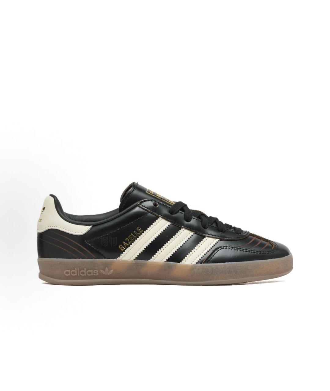 ADIDAS Черные кожаные низкие кроссовки / кеды, фото 6